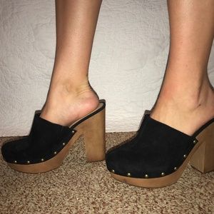 Never worn! Wooden Platform/Heels in Women size 11